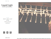 Tablet Screenshot of liquidlightsite.com